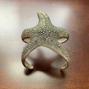 Lucky Brand starfish cuff bracelet